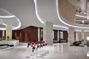 Lobby - High Floor 1BR, Balcony with Dubai Water Canal Views, Near Dubai Marina Mall and JBR Beach - The Address Residences, Dubai Marina (Dubai)