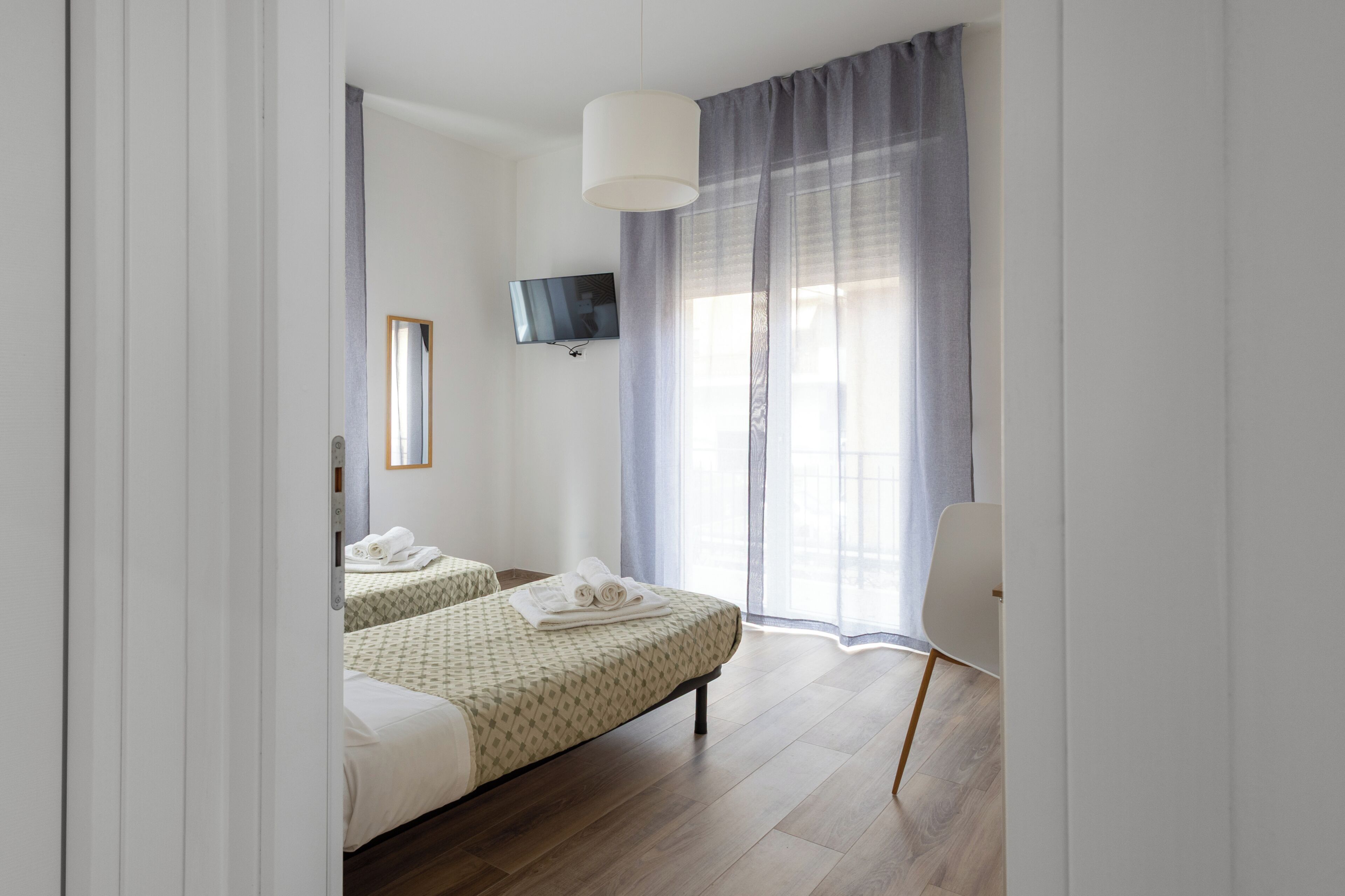 Apartment, Balcony, Courtyard View