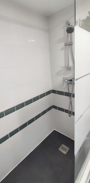 Haartrockner, Handtücher, Seife, Toilettenpapier