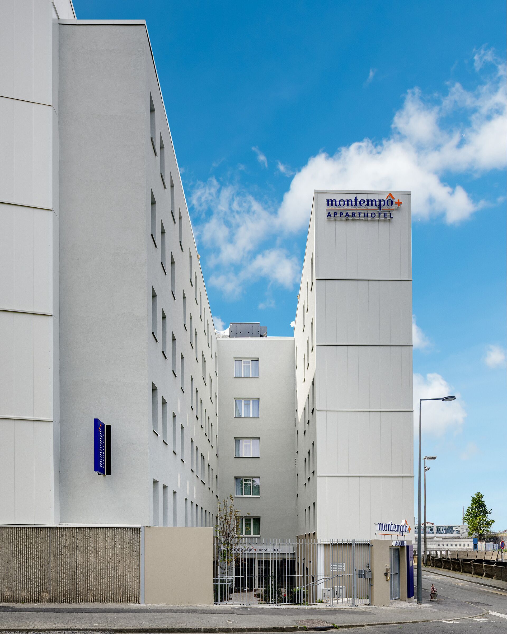 Façade de l’hébergement