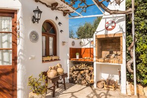Terrace/patio - Tolo 3 bedroom villa, Cala'n Blanes (Ciutadella de Menorca)