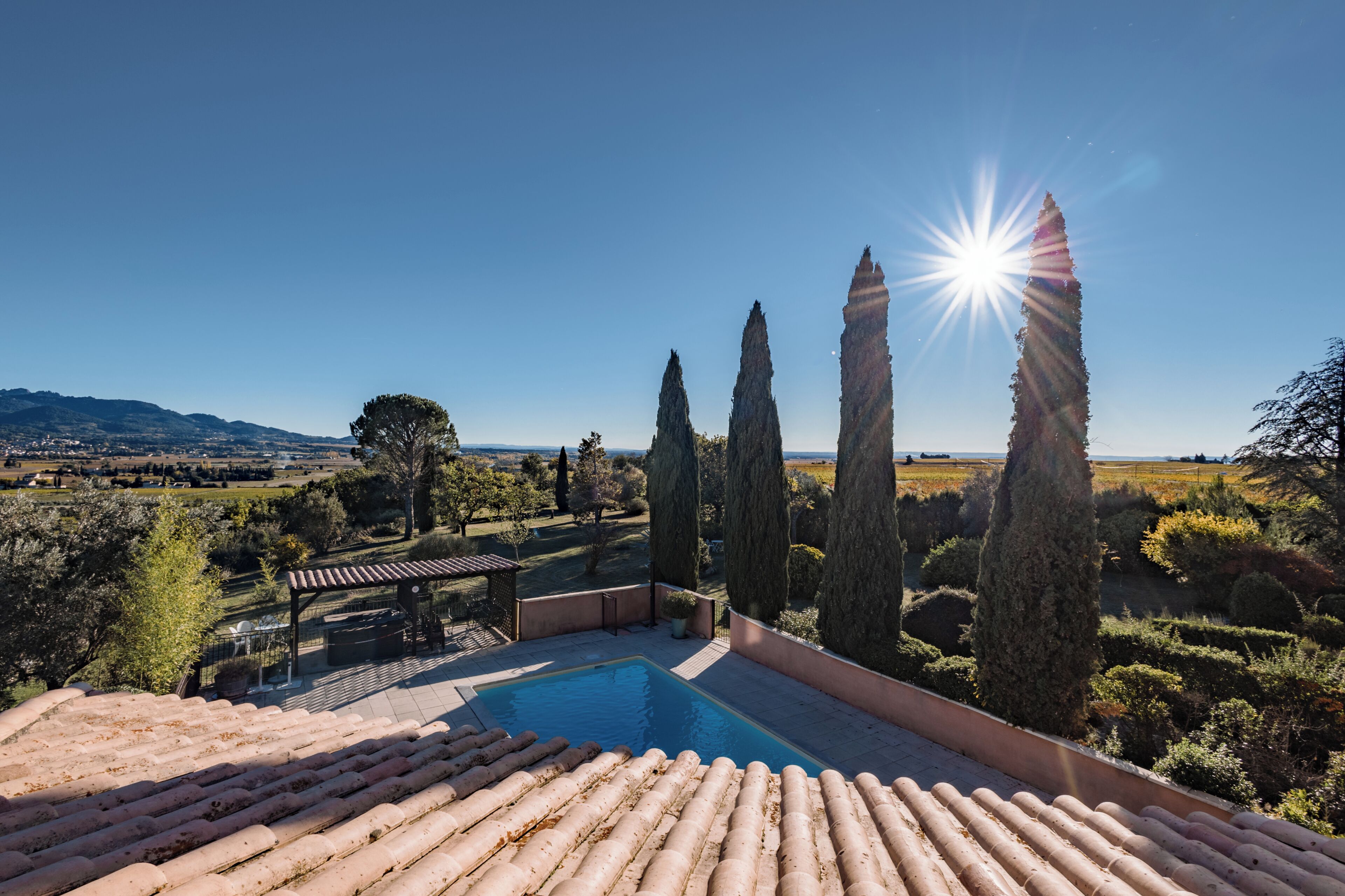 Doppia panoramica | Parco della struttura