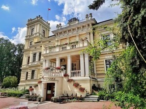 Facciata della struttura