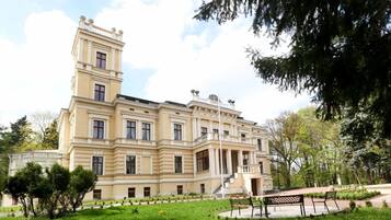 Fassade der Unterkunft