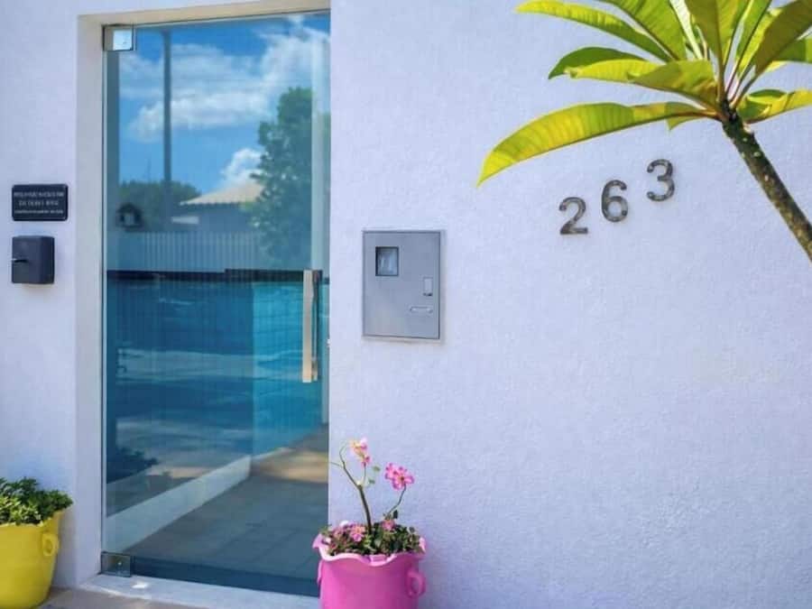 Detalhe da fachada