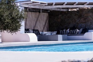 Pool - Villa Avillia - sunset views by Fiomavi (Naxos)