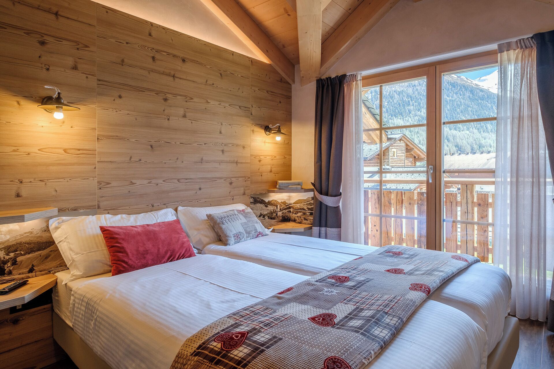 Down duvets, blackout curtains, iron/ironing board, free WiFi