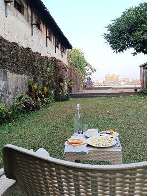 Opções para refeição ao ar livre