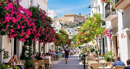 My Bouganvilla Home, Acropolis View Stay in Tavros