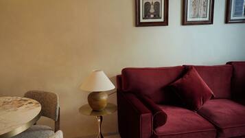 Deluxe-Loft, 3 Schlafzimmer, Küche, zum Garten hin | Wohnbereich