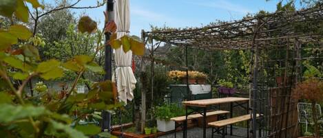 Restauration en plein air