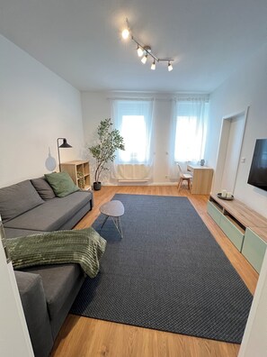Living area - Insula Antunnacum - cozy vacation apartment in the center of Andernach (Andernach)