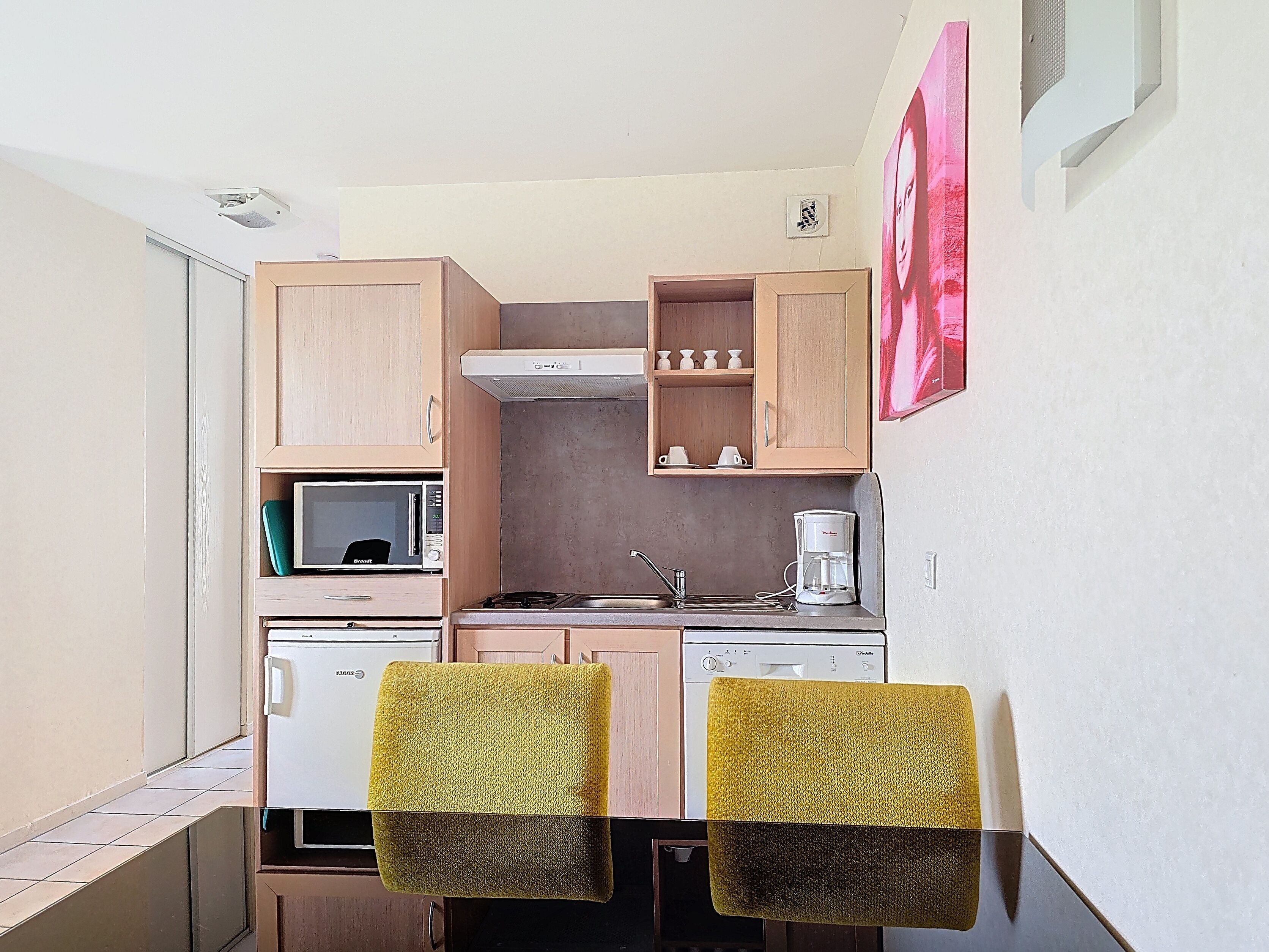 Studio Supérieur 4 personnes | Cucina privata