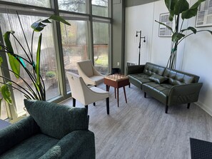 TV connectée, cheminée