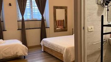 Family Quadruple Room, Courtyard View | Free WiFi