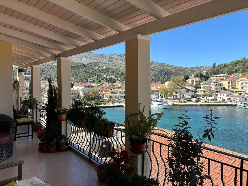 Uitzicht vanuit accommodatie