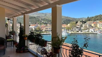 Uitzicht vanuit accommodatie