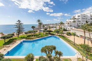 Pool - SANTA CLARA - Studio with frontal sea view (Torremolinos)