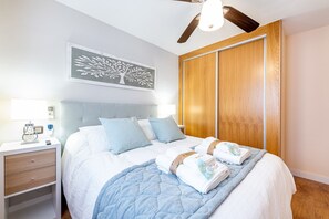 2 Schlafzimmer, Bügeleisen/Bügelbrett, kostenloses WLAN, Bettwäsche