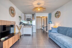 Living area - Studio Premium Face Océan, Balcon & Piscine (Les Sables-d'Olonne)