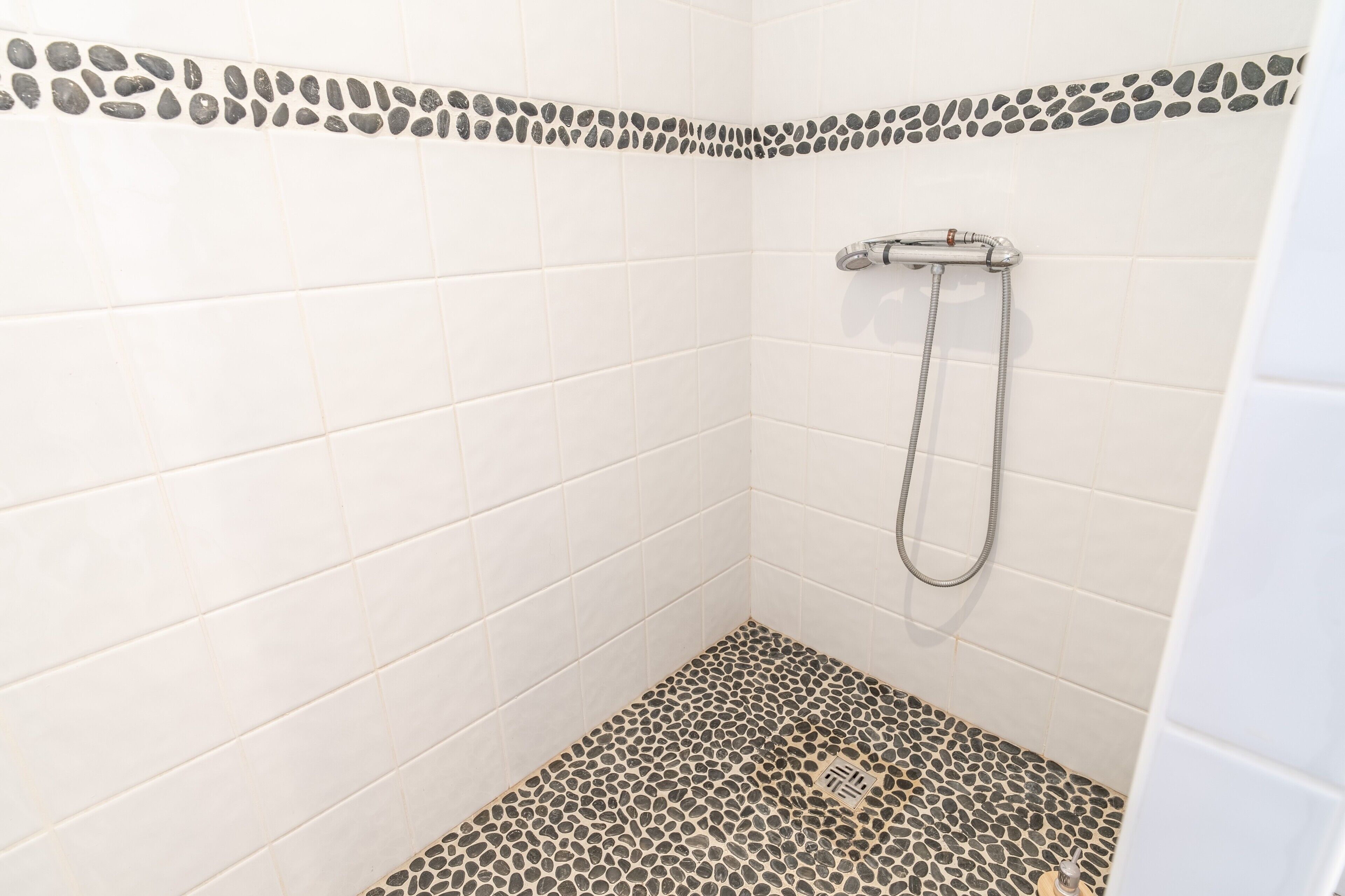Shower, hair dryer