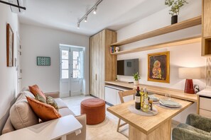 TV - Luxury studio apartment close to Valletta FCAV1-1 (Floriana)