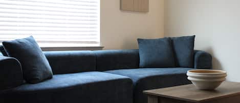 Smart TV, ping pong, music library, computer monitors