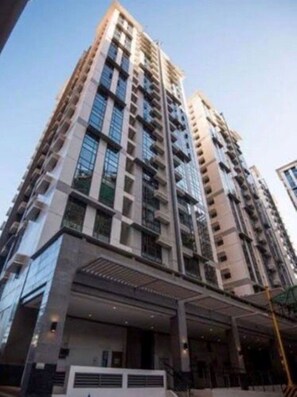 Fassade der Unterkunft