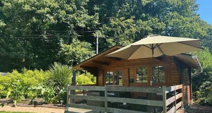 Chalet avec jacuzzi privatif nature & romantique