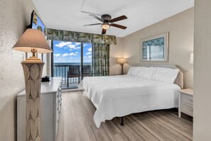 3 bedrooms, iron/ironing board, free WiFi, bed sheets - Waterpointe II 701 l Oceanfront l 3BR l Pools (North Myrtle Beach)