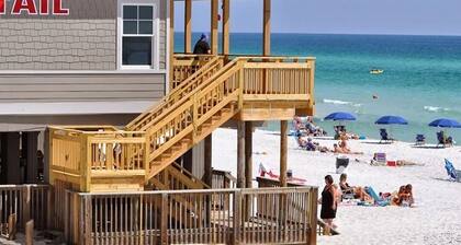 Under New Management! Steps to Beach! Gulf Views, Pool, Balconies – Sleeps 14