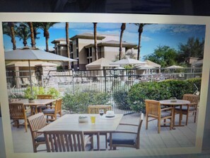 Outdoor dining -  WESTIN KIERLAND VILLAS Scottsdale2 BEDROOM SLEEPS 4 (Scottsdale)