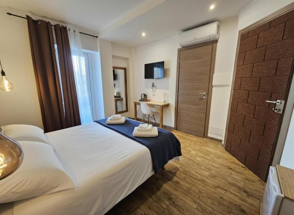 雙人房, 陽台, 城市景觀