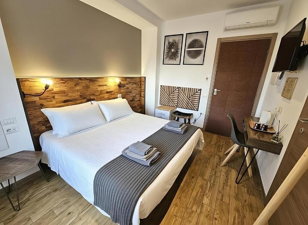 雙人房, 陽台, 城市景觀