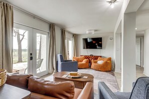 House (4 Bedrooms) | Interior - Patio + Golf Course Views: Monkey Island Escape! (Afton)