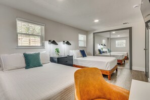 Interior - Private Patio + Yard: Orange Door Retreat (Gulf Breeze)