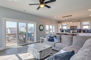 House (5 Bedrooms) | Interior - Beach Getaway for Groups! Spacious Oak Island Home (Oak Island)