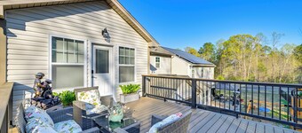 Deck, Patio! Charming Concord Studio Near Speedway