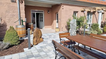 Udendørs spisemuligheder