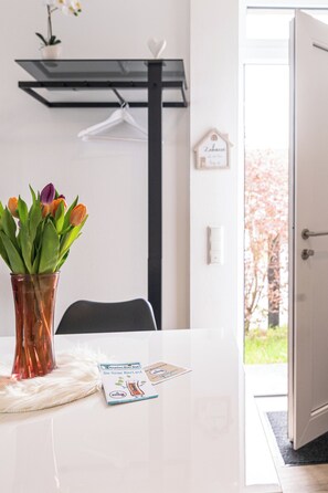 Interior - Modern Skandi apartment with terrace and fenced garden in Gunzenhausen (Gunzenhausen)