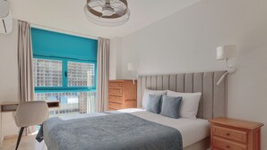 1 bedroom, iron/ironing board, WiFi, bed sheets - Bright Apartment with Pool, Terrace & Private Parking – Finestrat (Benidorm)
