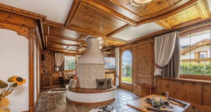 Apt "Garden": elegant, mountainous with park and biolago