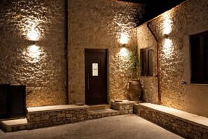 Exterior detail - Vertigo Stone Villa - Roumeli Private Pool Escape (Roumeli)