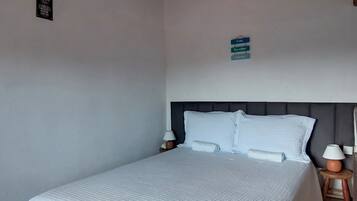 Chalé, vista parcial para o mar