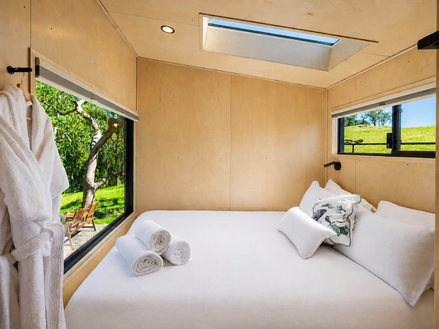 Bed with Scenic and Star View