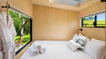 Bed with Scenic and Star View