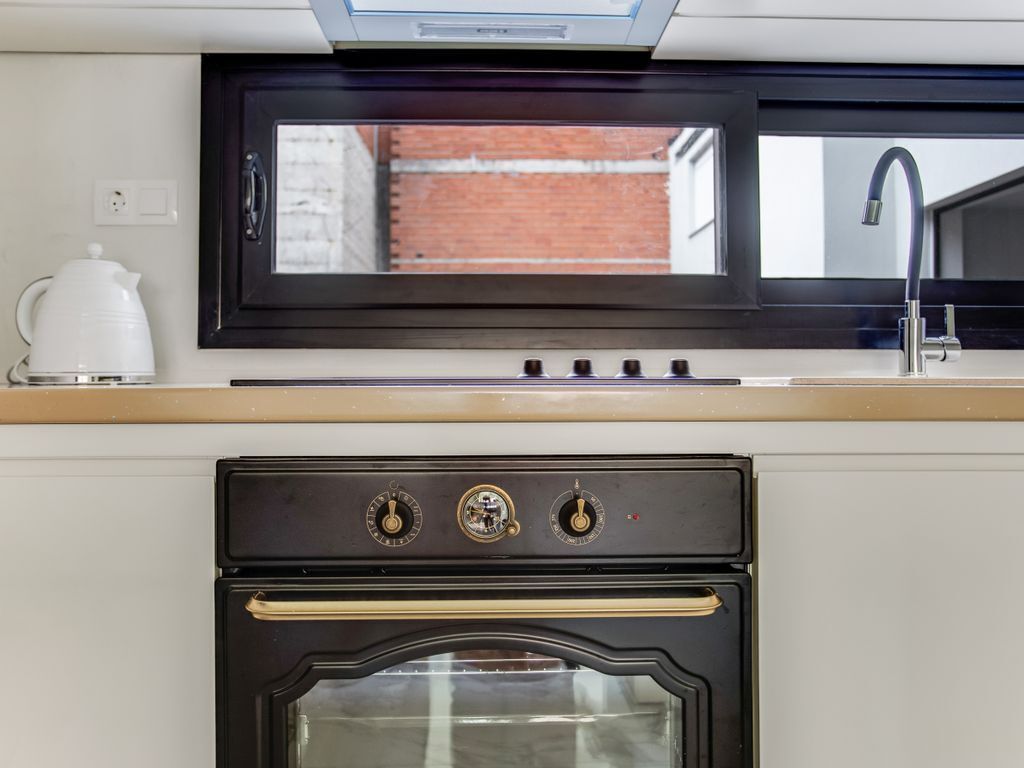 Studio, balkon, uitzicht op de stad | Interieur