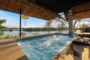 Terrace/patio - True Hoi An Riverside Villa Peaceful Retreat (Đà Nẵng)