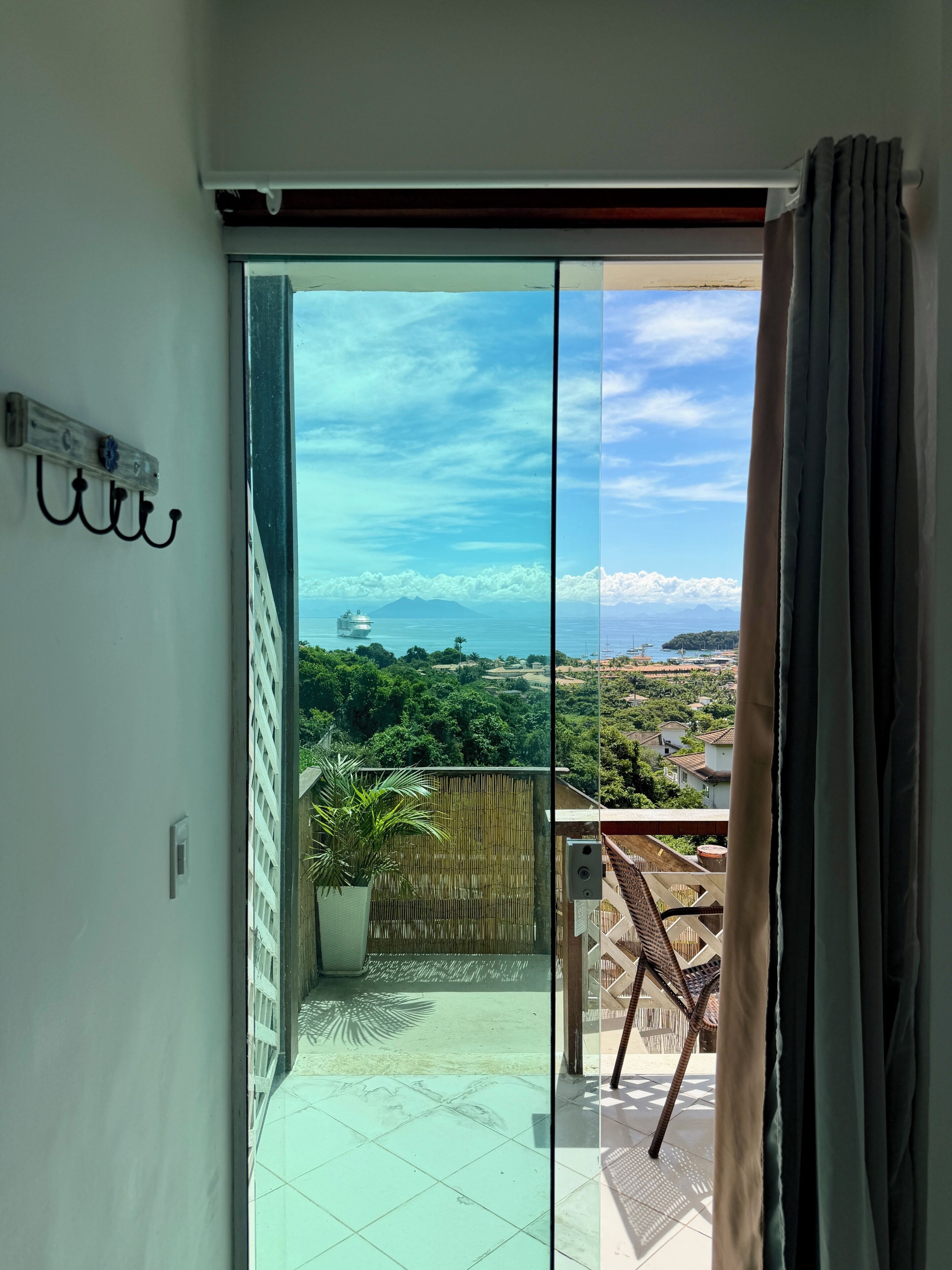 Habitación clásica doble, balcón, vistas al mar