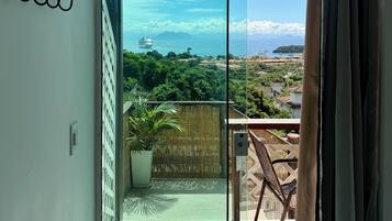 Habitación clásica doble, balcón, vistas al mar